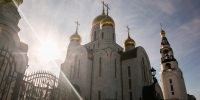 В неделю 13-ю по Пятидесятнице митрополит Павел совершил Литургию в Воскресенском кафедральном соборе г. Ханты-Мансийска - Ханты-Мансийская Митрополия