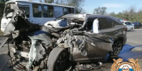 “Лексус” врезался в пассажирский автобус – смертельное ДТП в Новочеркасске - Big-Rostov.Ru