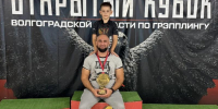 Три схватки — три победы: волгодонский борец Тамирлан Устерханов взял золото на первенстве по грэпплингу - Bloknot-Volgodonsk.Ru