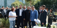 Алексей Песошин и Ильсур Метшин посетили праздник двора в Ново-Савиновском районе Казани - Администрация г. Казань