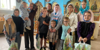 Молебен перед началом учения отроков. Акция  «Собери ребенка к школе» - Лихославльское благочиние
