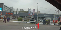 В Туле на улице Рязанская загорелся автомобиль - ТК Первый Тульский