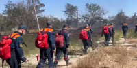 Под Симферополем загорелось 23 гектара сухой травы - Комсомольская правда