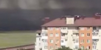 Крупный природный пожар вплотную подошел к жилым домам под Анапой - Вечерняя Москва