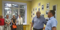 В Железнодорожном округе открылась фотовыставка к 83-летию победы в Курской битве «О том, что было, не забудем...». - Город Курск