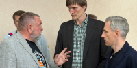Василий Анохин и Андрей Кириленко обсудили перспективы развития баскетбола на Смоленщине - Смоленская газета