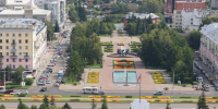 Нулевой километр в Барнауле / Фото: Екатерина Смолихина / amic.ru - ИА Амител