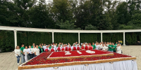 Трехтонный торт съели за час на Дне города Железноводска - ATVmedia.Ru