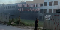 Заброшка в 16-м квартале горит не первый раз - TltGorod.Ru