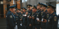 В Уральском институте ГПС МЧС России прошел смотр внешнего вида личного состава - УрИ ГПС МЧС РФ