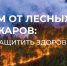 Дым от лесных пожаров: как защитить здоровье - Министерство здравоохранения РС(Я)