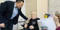 В Улан-Удэ ветерана поздравили с вековым юбилеем - Газета Номер один