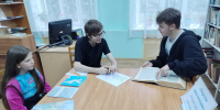 Литературная программа «Морские приключения» проведена в Топорковской библиотеке. - Малосердобинский район