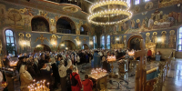 Молебен на начало учебного года в Георгиевском храме Сургута - Ханты-Мансийская Митрополия