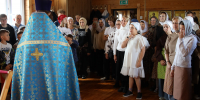 Молебен на начало учебного года в храме пророка Божия Илии города Ханты-Мансийска - Ханты-Мансийская Митрополия