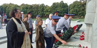 Сотрудники и ветераны ГУФСИН России по Краснодарскому краю приняли участие в Акции памяти "Преступлениям фашизма нет срока давности!" - УФСИН