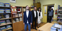 Виталий Королев посетил промышленные объекты Калининского округа и Бурашевскую школу - Калининский район