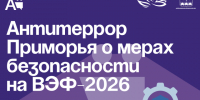 Антитеррор Приморья о мерах безопасности на ВЭФ-2026. - Администрация Артёмовского городского округа