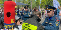 Ступино отметило 88-летие: сотрудники МЧС устроили для горожан интерактивный праздник безопасности - ГУ МЧС МО
