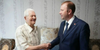 Глава Кемерова поздравил фронтовика Леонида Зворыгина со 100-летним юбилеем - Газета Комсомольская правда