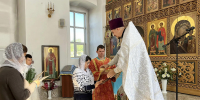 В поселке Сосновское отметили престольный праздник храма в честь Нерукотворного Образа Спаса - Выксунская епархия