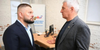 Артур Парфенчиков и Герой России Евгений Поддубный встретились с ветеранами СВО и членами их семей - StolicaOnego.Ru