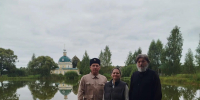 Трёхсторонняя встреча в усадьбе Тараканово - Солнечногорское Благочиние
