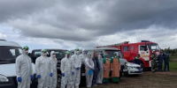 В Вытегре прошли учения по локализации условного очага сибирской язвы - Правительство Вологодской области