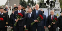 Николай Патрушев и Александр Цыбульский почтили память участников Северных конвоев в Архангельске - Единая Россия