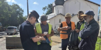Полицейские проверили легальность трудоустройства иностранцев на псковских стройках  - Pln-Pskov.Ru