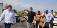 Магомед Рамазанов осмотрел новый квартал с домами для пострадавших от ЧС в Мамедкале - Дербентский район