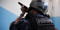 При участии Росгвардии в Харабалинском районе прошла антитеррористическая тренировка - Росгвардия