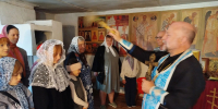 Праздник Успения Божией Матери и благословение на новый учебный год в селе Старая Гута - Клинцовская епархия