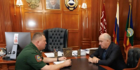 Глава КЧР обсудил с военкомом КЧР призывную кампанию и поддержку семей участников СВО - Газета День республики