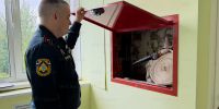 Проведение обязательного профилактического визита на социальный объект в Волховском районе - ГУ МЧС ЛО