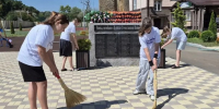 День чистоты провели в Майкопском районе накануне начала учебного года - ИА Адыгея Сегодня