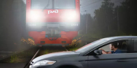 Московская железная дорога предупреждает водителей о строгом соблюдении ПДД на железнодорожных переездах - Департамент промышленности, транспорта и связи