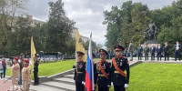 Торжественное мероприятие у памятника «Солдат и дети» состоялось в Екатерининском сквере - Мещанский район