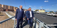 В Оренбурге открыто движение по мосту через Урал на улице Донгузская - Газета Илецкая Защита