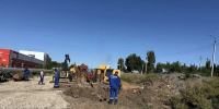 На улице Вокзальной приступили к проколу для прокладки нового трубопровода - Балаковские вести