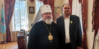 Митрополит Кирилл вручил орден преподобного Серафима Саровского генеральному директору ООО «Газпром трансгаз Ставрополь» Алексею Завгороднему - Епархия