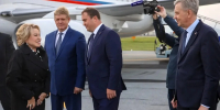 В Омск с рабочим визитом прибыла Председатель Совета Федерации Валентина Матвиенко - ГТРК Иртыш