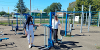Проверили состояние площадок. Новости СМД - Совет МО Кореновский район