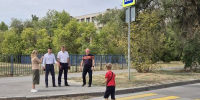 Депутаты проверили состояние дорожной разметки у волгоградских школ - Городская Дума