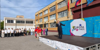 В 6-й школе появился мурал, посвященный героям прошлого и настоящего - Администрация г. Калининграда