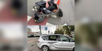 Водитель электровелосипеда пострадал в ДТП с автомобилем на юге Москвы - M24.Ru
