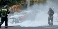 В МЧС прокомментировали загоревшуюся возле остановки в Воронеже легковушку - ГТРК Воронеж