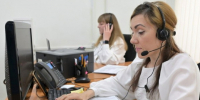 Оператор за работой / Фото: Минздрав Алтайского края - ИА Амител