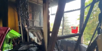 В Оренбурге сотрудники МЧС ликвидировали пожар на улице Ноябрьскойвидео - Комсомольская Правда