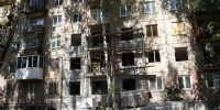 Пострадавший от взрыва дом. Фото пресс-службы правительства Иркутской области - Irk.Ru